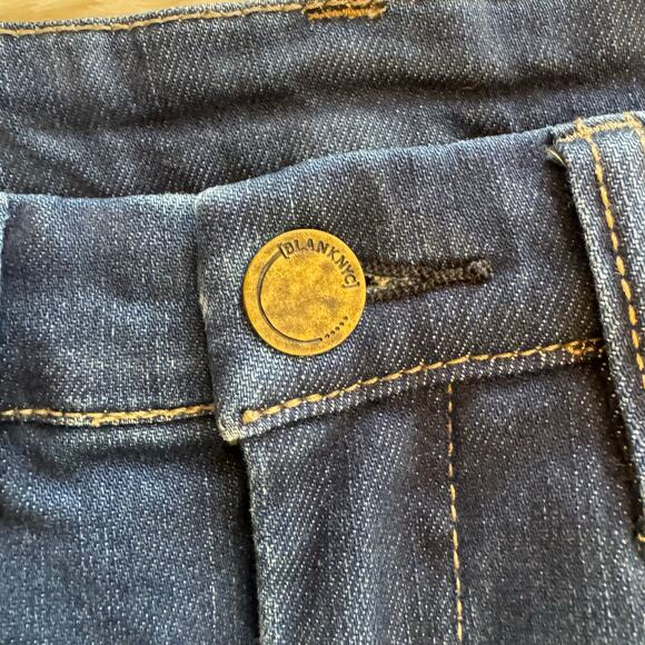 Blank NYC Blue Skinny Classique Distressed Skinny Denim Jeans 26 - Picture 6 of 14